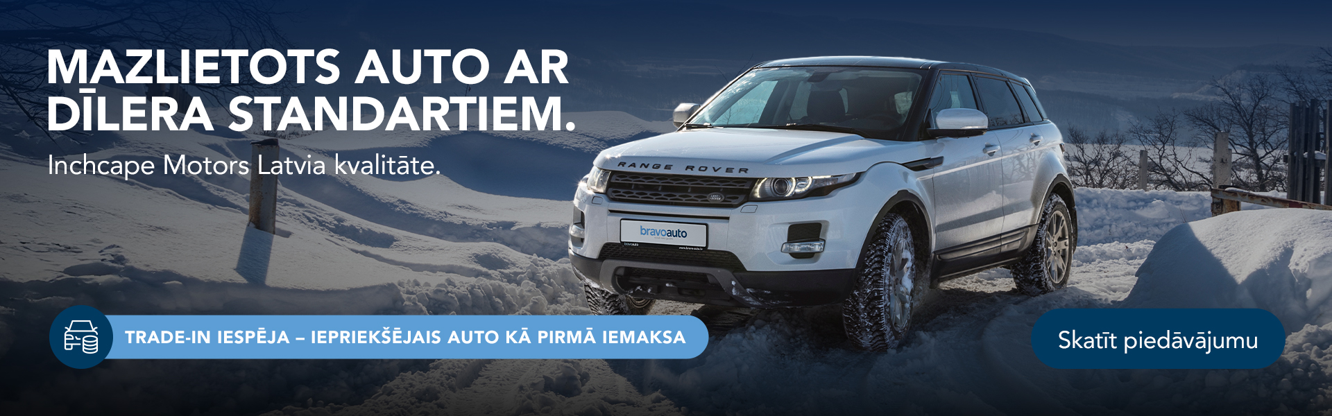 Bravoauto mazlietoti auto ar garantiju