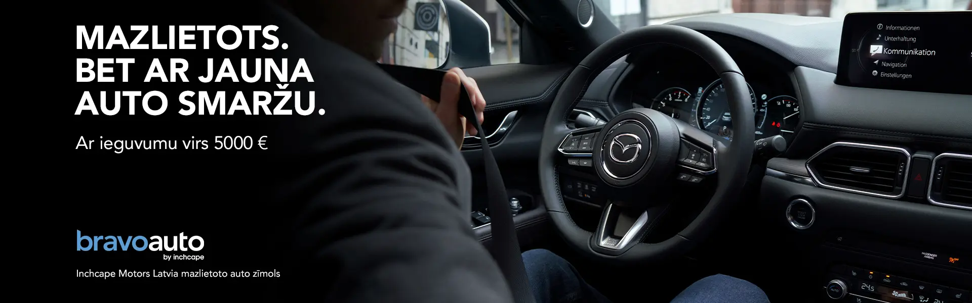 bravoauto mazlietotiem auto jauns piedāvājums katru dienu